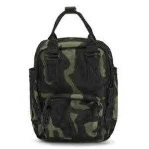 SOL & SELENE Camo Nylon Iconic Printed Backpack
